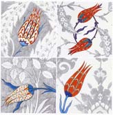 16.yy Lale Formlu �znik �inileri, R�stem Pa�a Camii